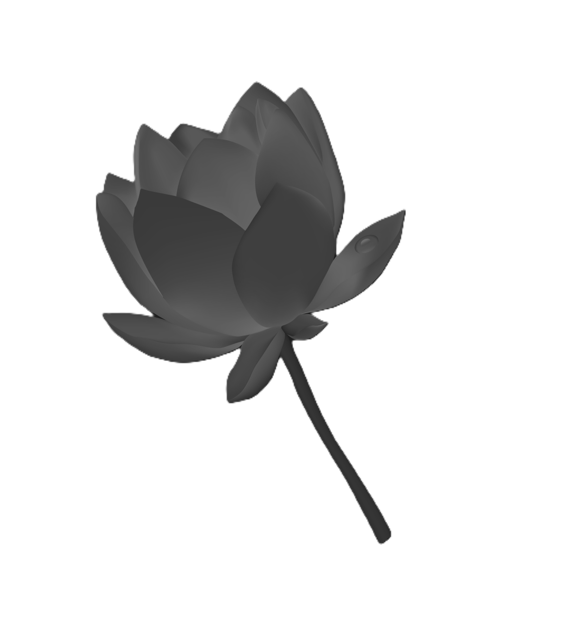 right flower decoration